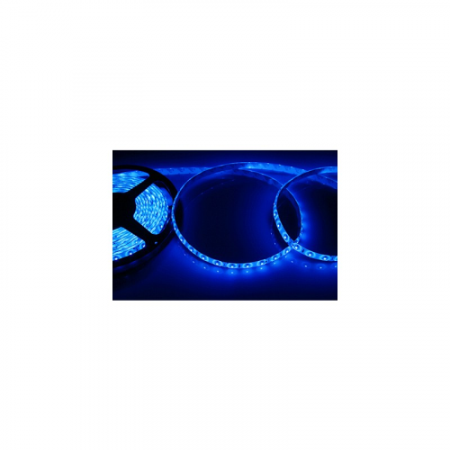 Лента светодиодная 12В, SMD2835, 4,8Вт/м, 60 LED/м, синий, 8мм, 5м, IP65 LAMPER, цена за 1 шт