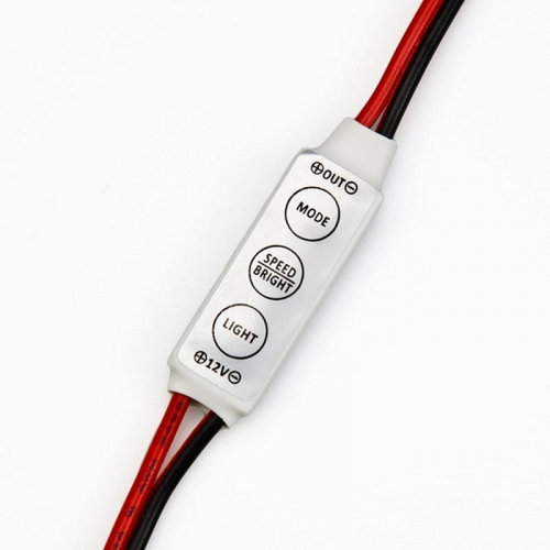 LED мини диммер радио 72/144 W, 3 кнопки,12 V/24 V, цена за 1 шт