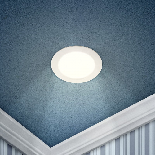 LED 1-6-4K LED 1-6-4K Светильник ЭРА светодиодный круглый LED 6W 220V 4000K, цена за 1 шт