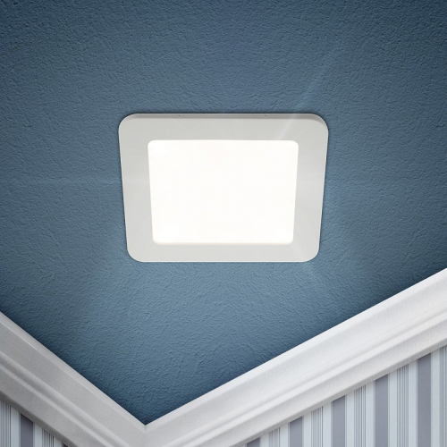 LED 2-18-6K LED 2-18-6K Светильник ЭРА светодиодный квадратный LED 18W 220V 6500K, цена за 1 шт