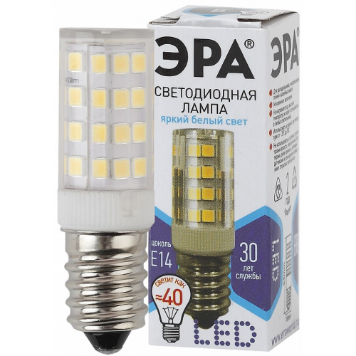 LED T25-5W-CORN-840-E14 Лампочка светодиодная ЭРА STD LED T25-5W-CORN-840-E14 E14 / Е14 5Вт нейтральный белый свет, цена за 1 шт