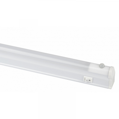 LLED-02-08W-4000-MS-W Линейный светодиодный светильник ЭРА LLED-02-08W-4000-MS-W 8Вт 4000K L574мм с датчиком движения, цена за 1 шт