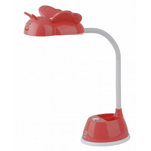 NLED-434-6W-R Настольный светильник ЭРА NLED-434-6W-R светодиодный красный, цена за 1 шт