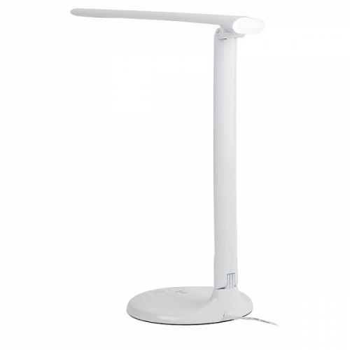 NLED-482-10W-W Настольный светильник ЭРА NLED-482-10W-W светодиодный с ночником белый, цена за 1 шт