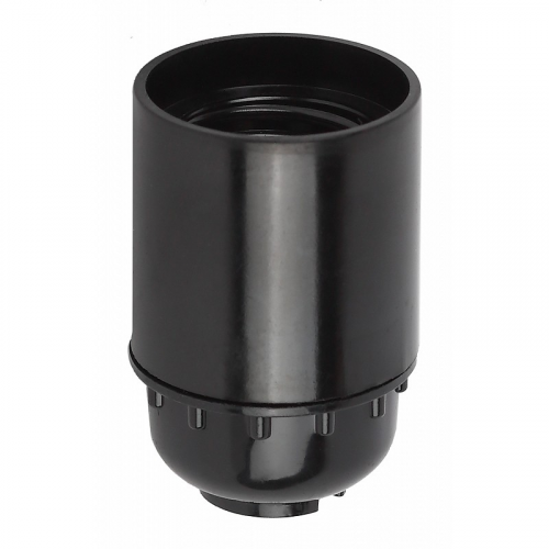 ACS PTR/P-E27-BAK-BL Патрон ЭРА Е27 подвесной бакелит, черный, цена за 1 шт