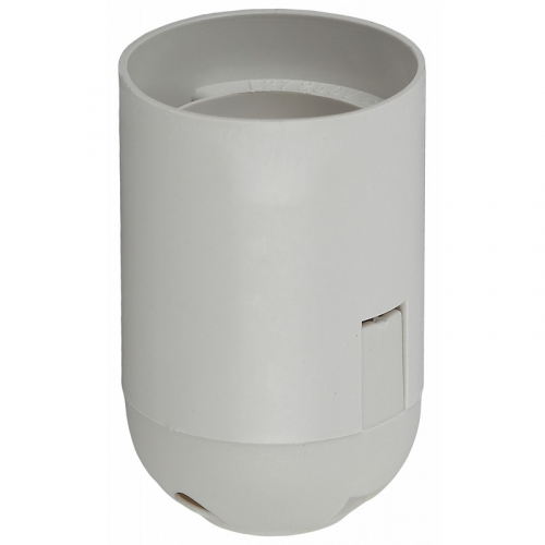 ACS PTR/P-E27-PLA-WH Патрон ЭРА Е27 подвесной пластик, белый, цена за 1 шт