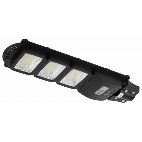 ERAKSS60-01 ЭРА Консольный светильник на солн. бат.,SMD, 60W, с датч. движ., ПДУ,1000lm, 5000К, IP65, цена за 1 шт