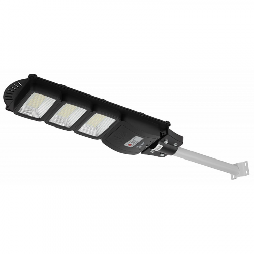 ERAKSS60-02 ЭРА Консольный светильник на солн. бат.,SMD, с кронштейном,60W,с датч. движ.,ПДУ,1000lm, 5000К, IP65, цена за 1 шт