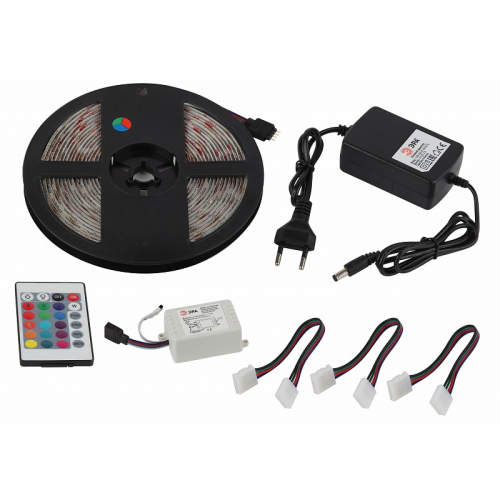 5050kit-14,4-60-12-IP65-RGB-5m ЭРА Комплект светодиодной ленты 5050kit-14,4-60-12-IP65-RGB-5m, цена за 1 шт