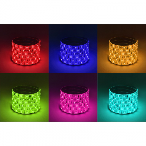 5055398641774 Светодиодная лента ЭРА LS5050 -14,4-60-12-RGB-IP65-1 year-5m, цена за 1 шт