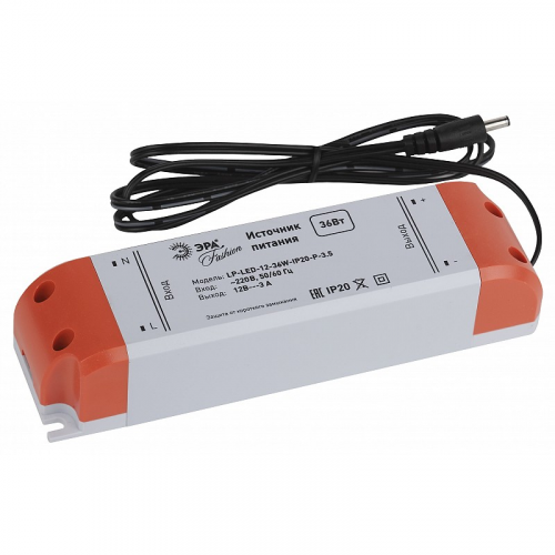 5055398638019 ЭРА Источник питания LP-LED-12-36W-IP20-P-3,5, цена за 1 шт