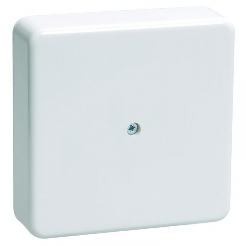 BS-W-100-100-30 Распаячная коробка ЭРА BS-W-100-100-30 для кабель-канала белая 100х100х30мм IP40, цена за 1 шт