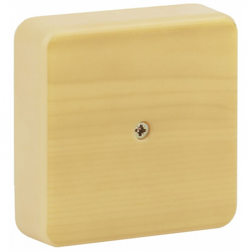 BS-P-100-100-30 Распаячная коробка ЭРА BS-P-100-100-30 для кабель-канала сосна 100х100х30мм IP40, цена за 1 шт