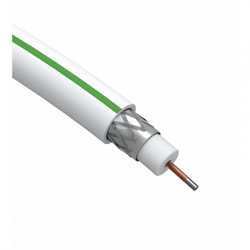 SL-B-75-PVC10 ЭРА Кабель коаксиальный SAT 703 B,75 Ом, CCS/(оплётка Al, 75%), PVC,цвет белый, бухта 10 м, SIMPLE, цена за 1 шт