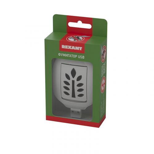 Фумигатор USB, S 30м², белый REXANT, цена за 1 шт