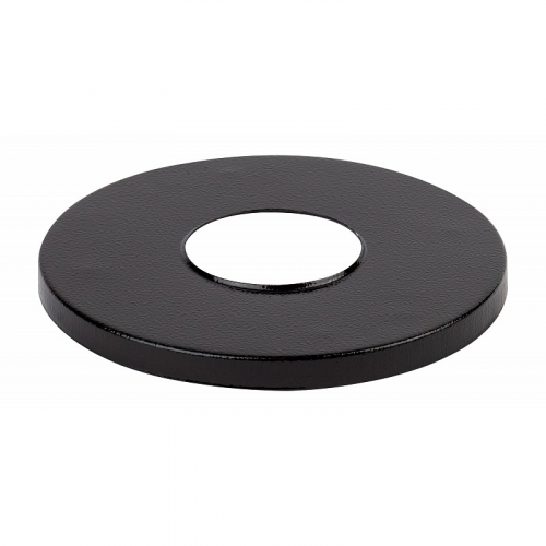 НТУ Накладка Накладка на опору металлическую ЭРА черная круглая, цена за 1 шт