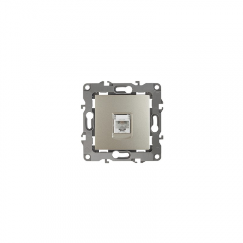 12-3105-04 12-3105-04 ЭРА Розетка телефонная RJ11, IP20, Эра12, шампань, цена за 1 шт