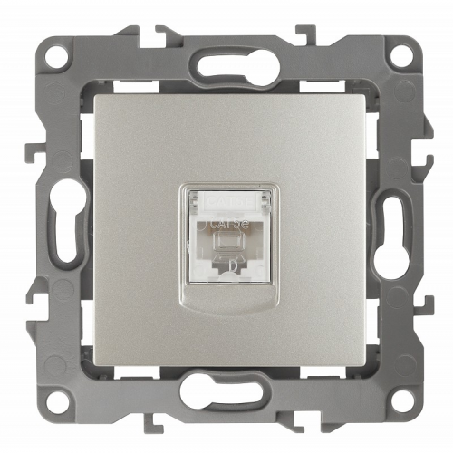 12-3107-15 12-3107-15 ЭРА Розетка информационная RJ45, IP20, Эра12, перламутр, цена за 1 шт