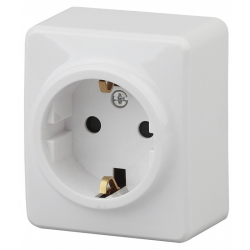 11-2204-01 11-2204-01 ЭРА Розетка 2P+E Schuko со шторками, 16A-250В, IP20, ОУ, Эра Эксперт, белый, цена за 1 шт