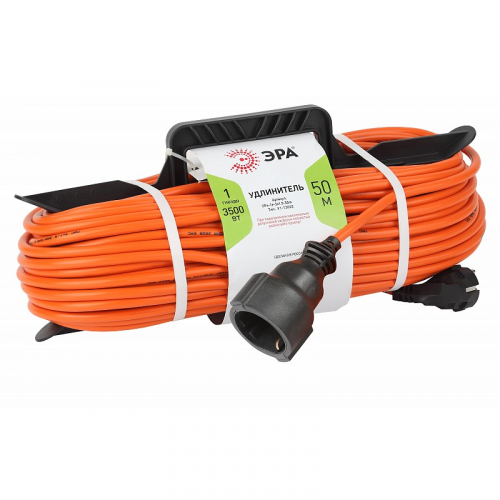UFx-1e-3x1.5-50m Удлинитель силовой ЭРА UFx-1e-3x1.5-50m на рамке с заземлением 1 гн 50м ПВС 3х1,5мм2, цена за 1 шт