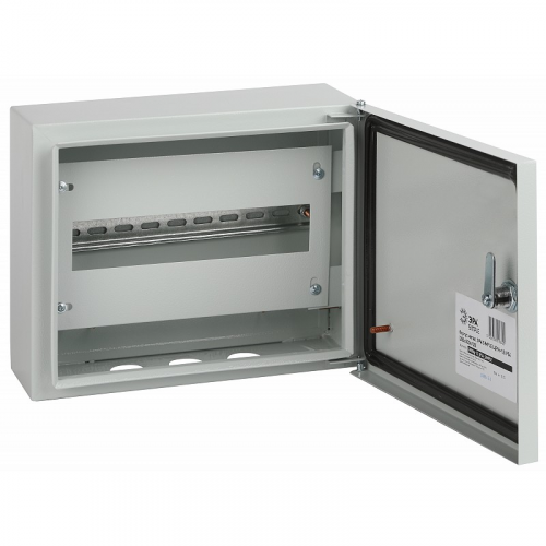 NO_SIMPLE_STM_SHRNg-12_IP54 Корпус металлический навесной ЭРА SIMPLE ЩРНг-12 (250х300х120) IP54 У2 серый, цена за 1 шт