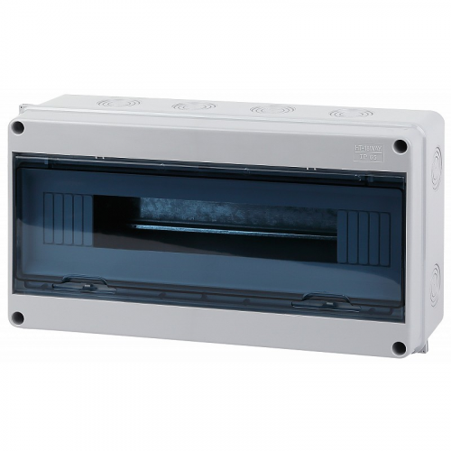 KMPN18_IP65 Корпус пластиковый навесной ЭРА SIMPLE КМПн-18 IP65 серый, цена за 1 шт