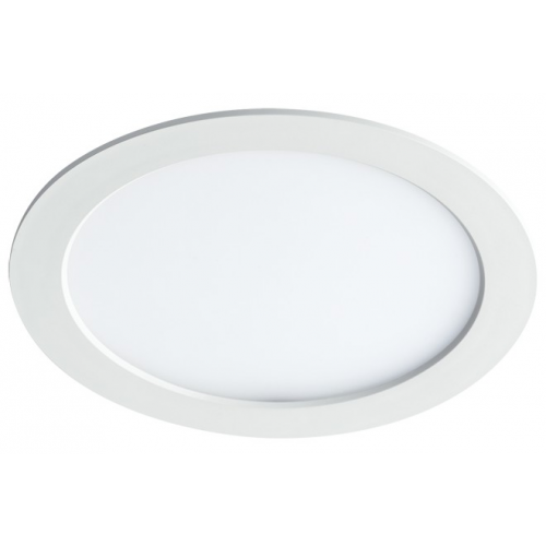 Встраиваемый светодиодный светильник .круг PPL - RPW белый 12w 4000K d170*25mm IP40 Jazzway, цена за 1 шт