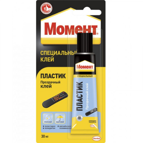 1623297 1623297 Момент ПЛАСТИК, 30 мл. БЛ-1шт., цена за 1 шт