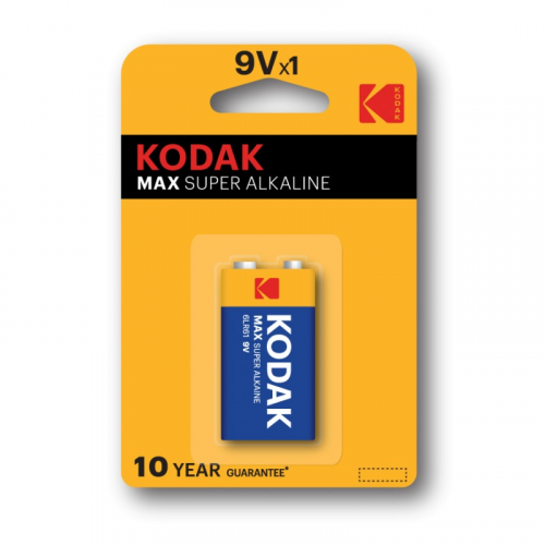 30952850-RU1 Батарейки Kodak 6LR61-1BL MAX SUPER Alkaline [K9V-1], цена за 1 шт