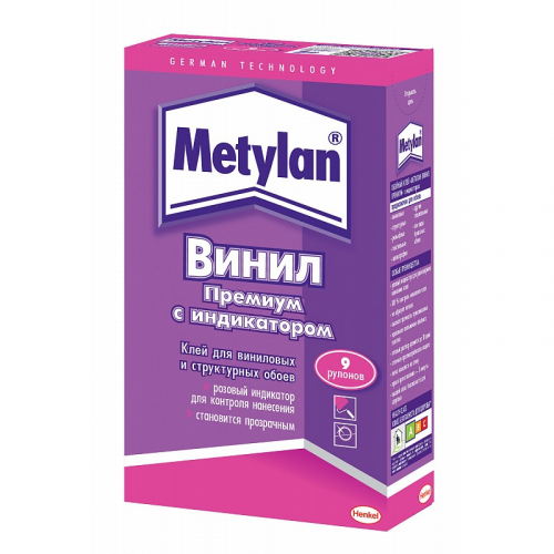 586527 Клей для обоев Метилан 586527 Винил Премиум 300гр, цена за 1 шт