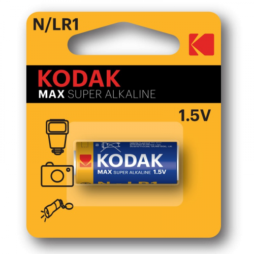 30396012-RU1 Батарейки Kodak LR1-1BL /N MAX SUPER Alkaline [KN-1], цена за 1 шт