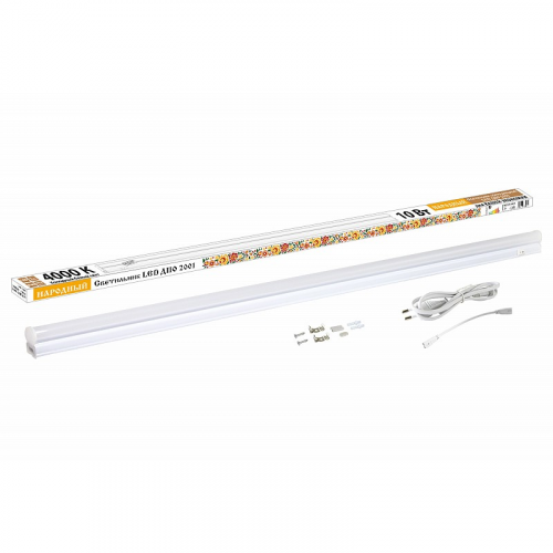 Светильник LED ДПО 2001 10 Вт, 4000К, IP40, Народный, цена за 1 шт