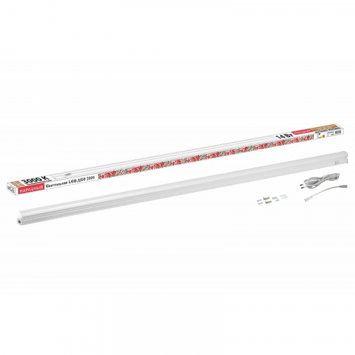 Светильник LED ДПО 2001 14 Вт, 3000К, IP40, Народный, цена за 1 шт