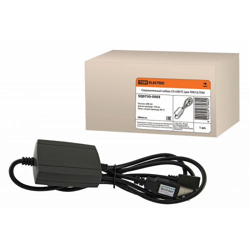 Соединительный кабель СК-USB PC (для ПЛК12) TDM, цена за 1 шт