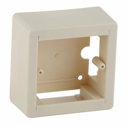 KUK-88-88-44 Коробка установочная ЭРА KUK-88-88-44 для кабель-канала белая универсальная 88х88х44мм IP20, цена за 1 шт