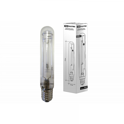 Лампа натриевая высокого давления ДНаТ 400 Вт Е40 TDM, цена за 1 шт