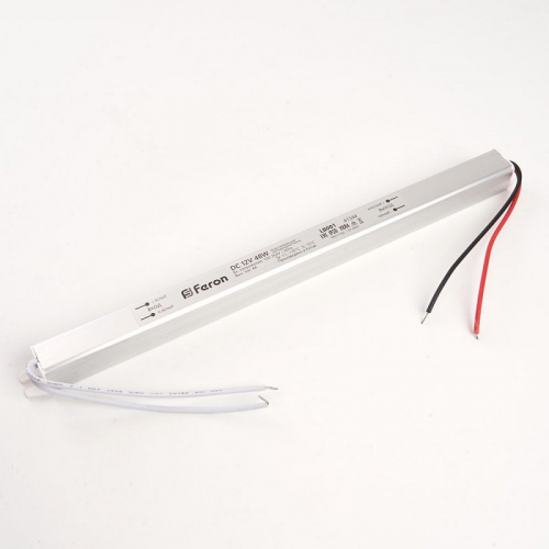 Трансформатор электронный для светодиодной ленты 48W 12V (драйвер), LB001 FERON, цена за 1 шт