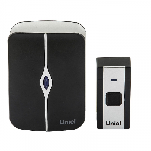 Звонки беспроводные Uniel UDB-093W-R1T1-36S-BL/WH, цена за 1 шт