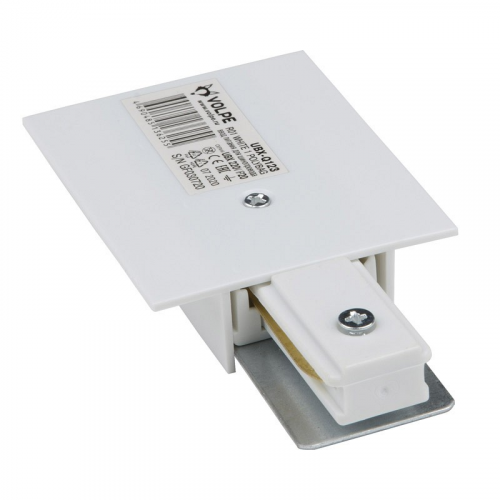 Однофазные трековые системы Volpe UBX-Q123 R01 WHITE 1 POLYBAG, цена за 1 шт