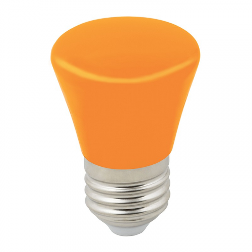 Лампы светодиодные Volpe LED-D45-1W/ORANGE/E27/FR/С BELL, цена за 1 шт