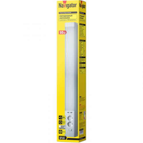 Линейный светильник Navigator 82 372 NEL-S1-10-4K-LED, цена за 1 шт