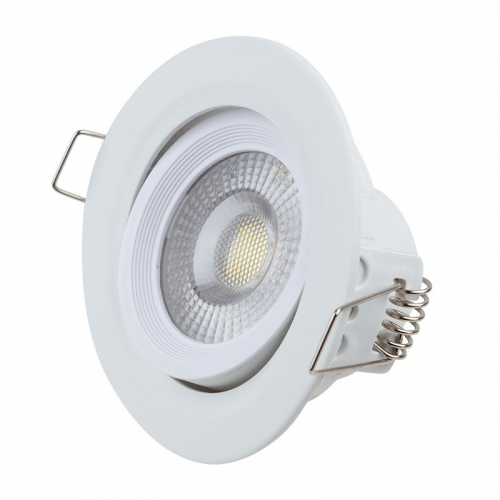 Светильник встраиваемый поворотный REXANT Bagel 12 Вт 4000 К LED, цена за 1 шт
