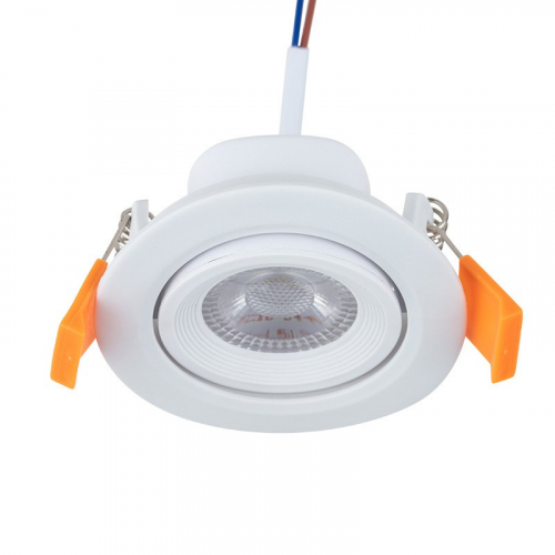 Светильник встраиваемый поворотный REXANT Bagel 5 Вт 4000 К LED, цена за 1 шт