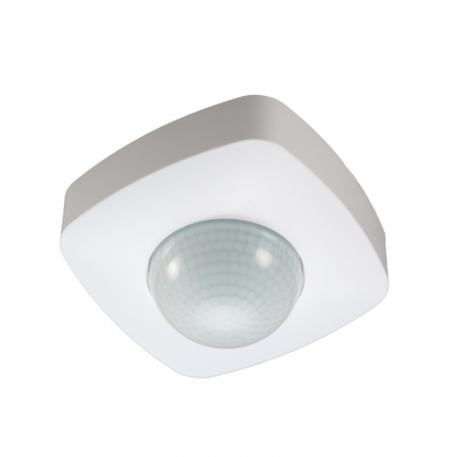 Датчики движения / Датчик движения PMS-IR-U 124 2000Вт 360° 2.2-6м WH IP20 Jaz (5033191), цена за 1 шт