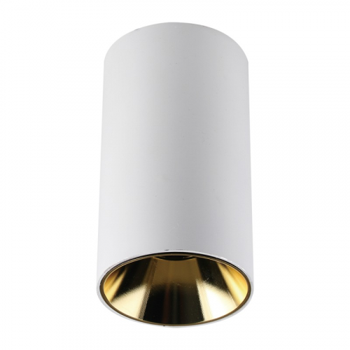 Светильники светодиодные накладные / PDL-R 14080 GU10 WH/GL (белый/золото) 230V IP20 Jazzway (5031388), цена за 1 шт