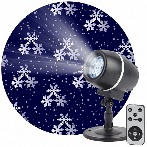 ENIOP-08 ENIOP-08 ЭРА Проектор LED Снежный вальс, IP44, 220В, цена за 1 шт