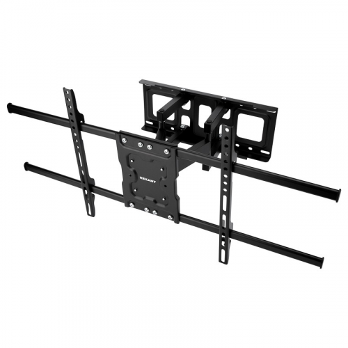 Кронштейн для телевизора 37"-85", наклонно-поворотный, двойное колено, серия HOME REXANT, цена за 1 шт