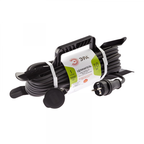 UFx-1e-3x1,5-10m-IP44(KG) Удлинитель силовой ЭРА UFx-1e-3x1,5-10m-IP44(KG) на рамке с заземлением 1 розетка 10 м КГ 3х1,5мм2, цена за 1 шт