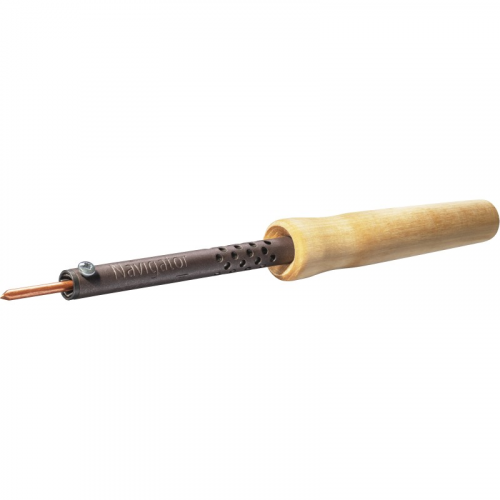 Паяльник Navigator 80 690 NSE-Pes01-25W-СP (дерево, клин прямой), цена за 1 шт