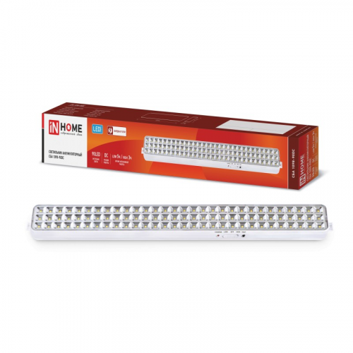 Светильник светодиодный аварийный СБА 1098-90DC 90 LED 2.2Ah lithium battery DC IN HOME, цена за 1 шт